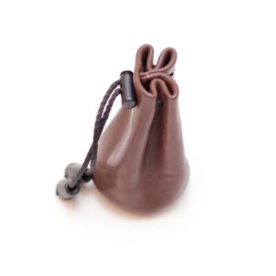 Big leather pouch