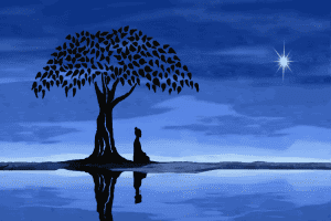 Buddha-Meditation-Tree