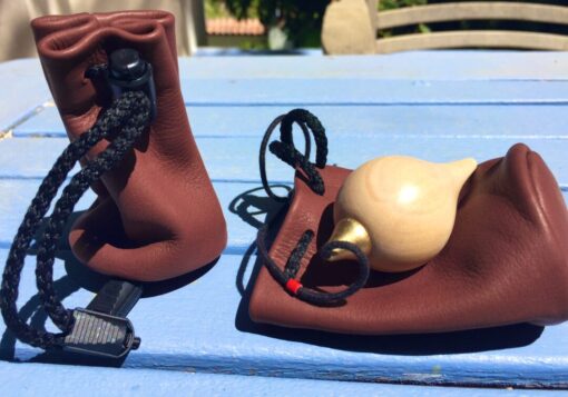 Small leather pouch