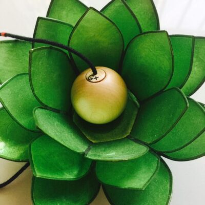 Positive Green Pendulum/ Zinc