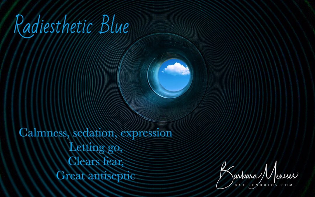 Radiesthetic color Blue