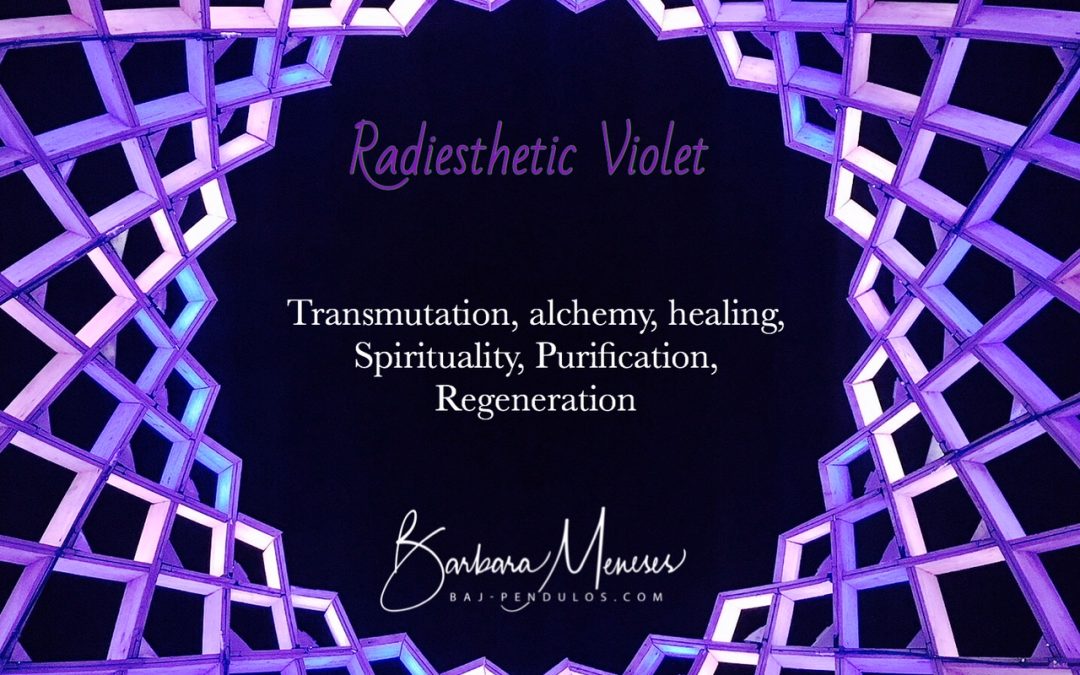 Radiesthetic color Violet