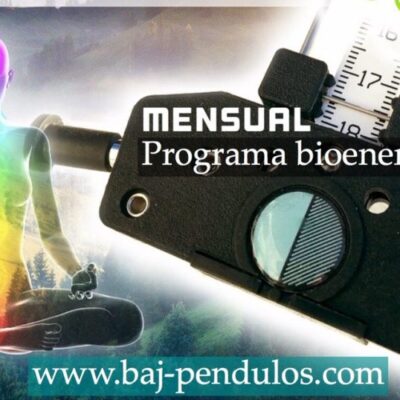 Programa de Equilibrio Bioenergético mensual