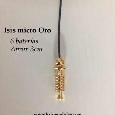 Péndulo Isis micro 6 Oro