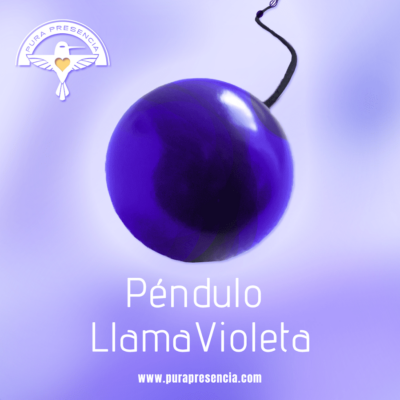 Péndulo Llama Violeta