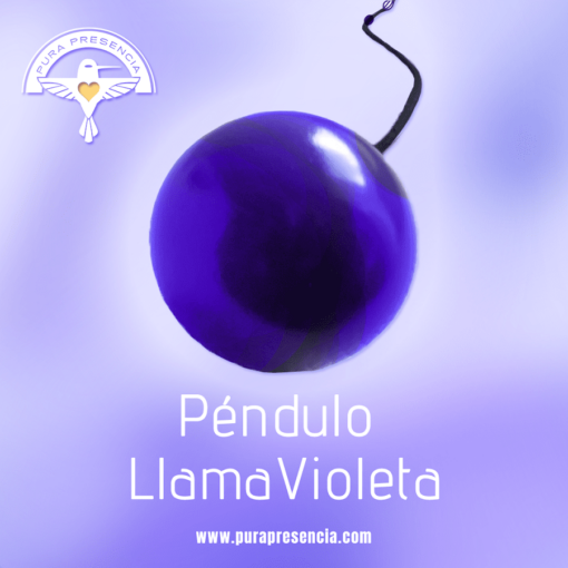 Péndulo Llama Violeta