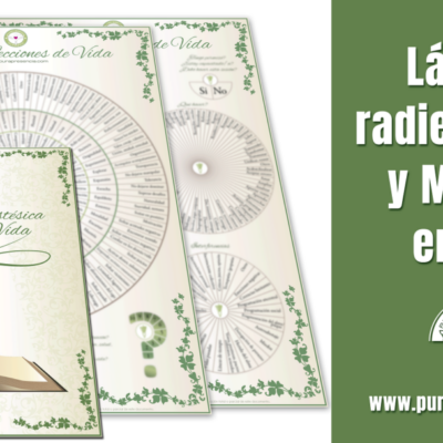 Lámina radiestésica Lecciones de Vida