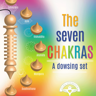 7 Chakras pendulum set