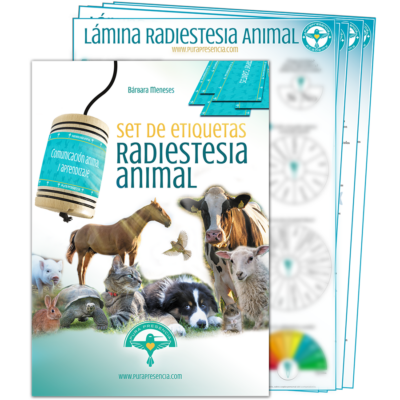 Set de etiquetas Radiestesia Animal