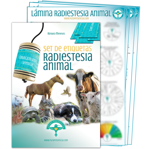 Set de etiquetas Radiestesia Animal